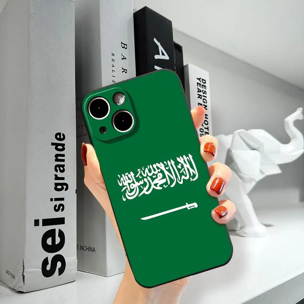 Saudi Arabia Flag iPhone case