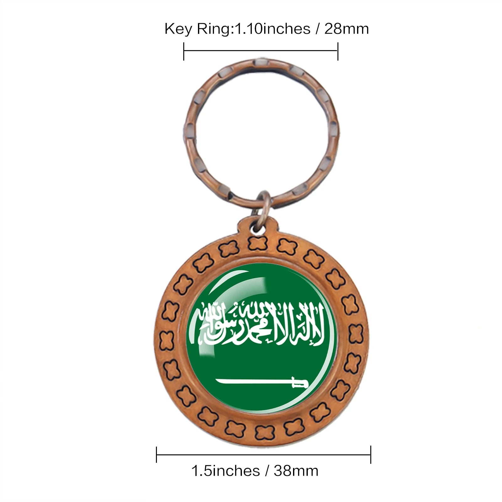 Saudi Arabia Keychains