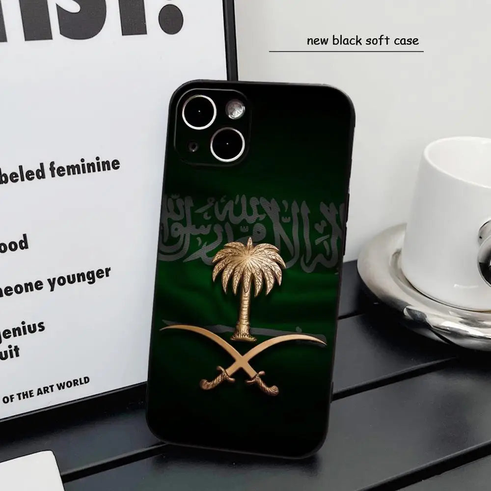 Saudi Arabia Flag iPhone case