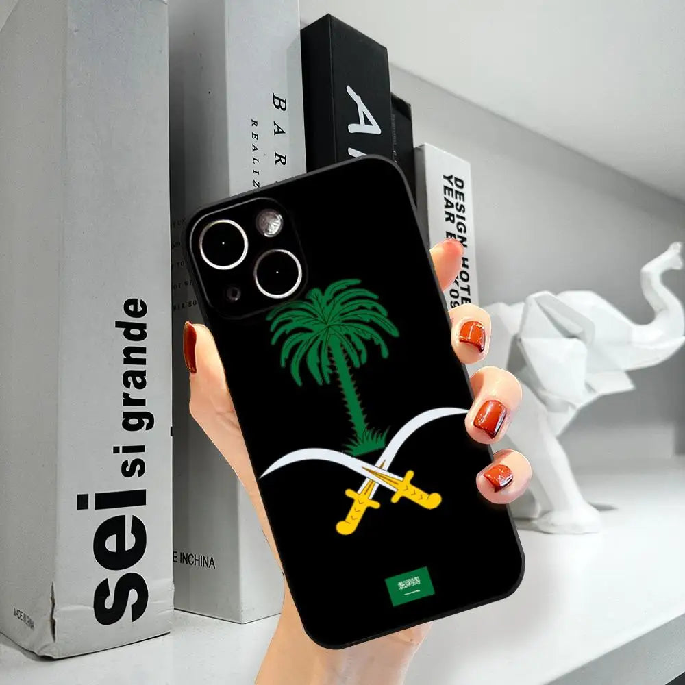 Saudi Arabia Flag iPhone case